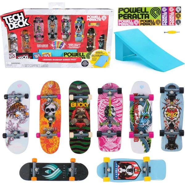 Tech Deck 8 Pack Finger Skateboard Accessories - 6073980-T