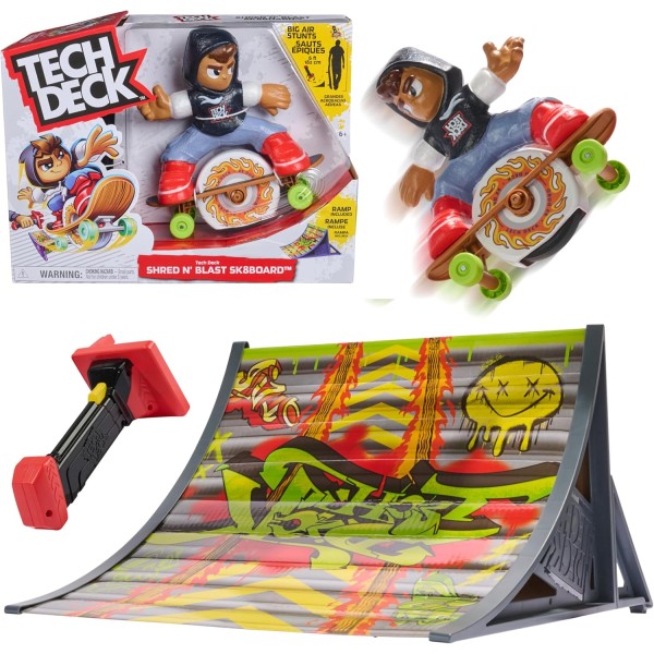 Tech Deck Motorized Finger Skateboard with Rider - 6073986-T
