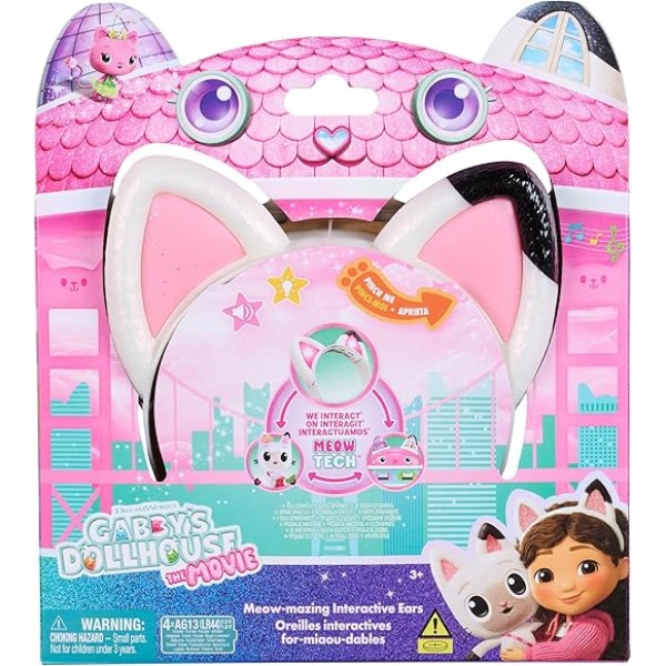 Gabby's Doll House Movie Musical Interactive Ears - 6074336-T