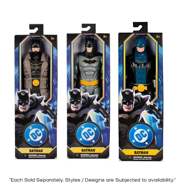 DC Batman 12-Inch Figure Batman Assorted, 1-Piece - 6074718-T