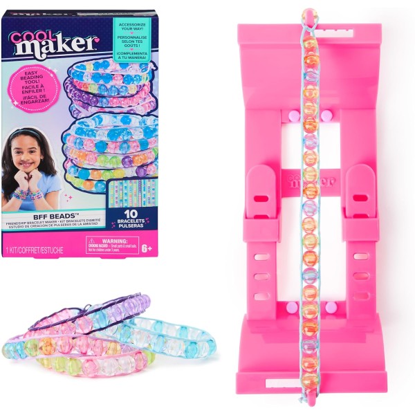 Cool Maker, BFF Beads Friendship Bracelet Making Kit - 6075722-T