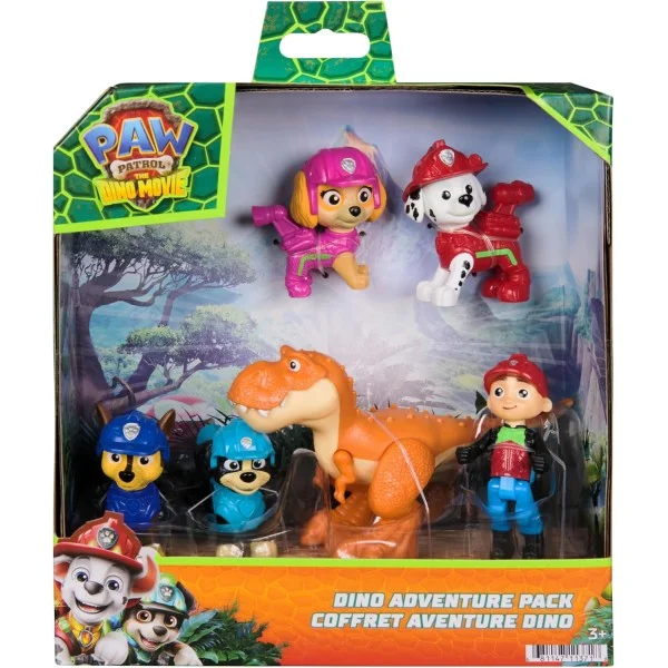 Paw Patrol Movie3 Dino Fig Team Pack - 6075943-T