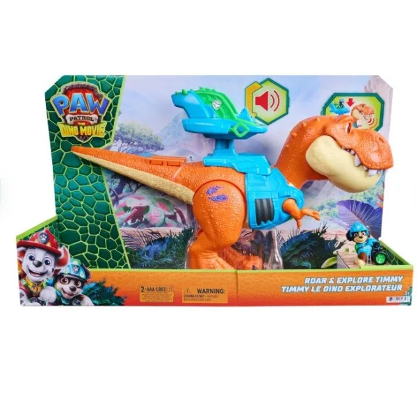 Paw Patrol: The Dino Movie Interactive Toy Roar & Explore Timmy - 6075998-T