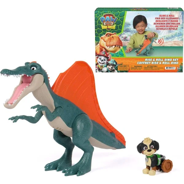 Paw Patrol The Dino Movie Rise & Roll Dino Play Set - 6076188-T