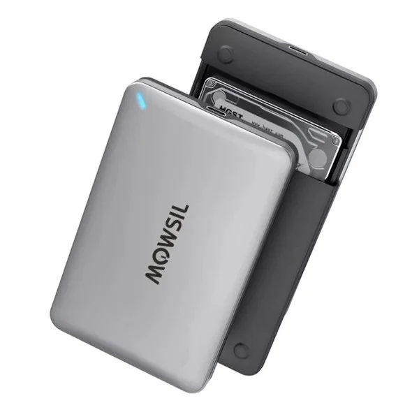 Mowsil HDD 2.5 SATASSD Enclosure Type-C+USB - MOHEC