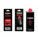 ZIPPO Zipper Logo Silver Chrome ZP 29459