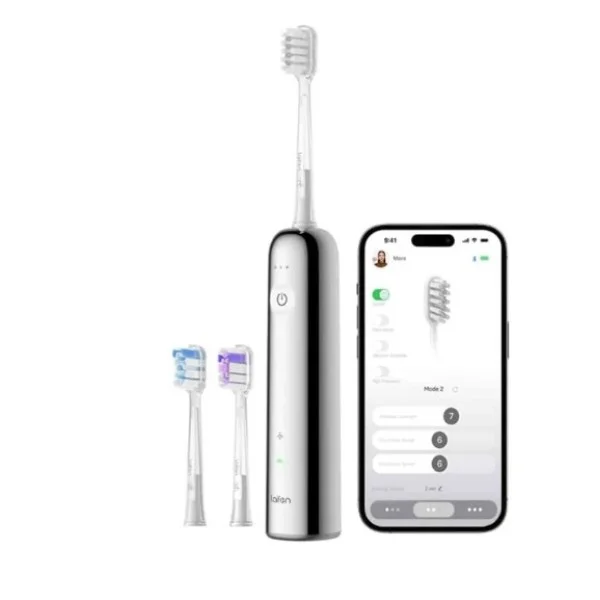 Laifen Stainless Steel Wave Electric Toothbrush - 1TB91-S-SA-SS-002
