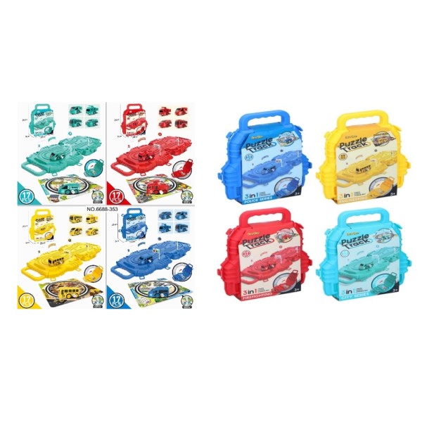 JZC Puzzle Track – 3-in-1 Toy Set for Kids, Assorted 1piece - 6688-353