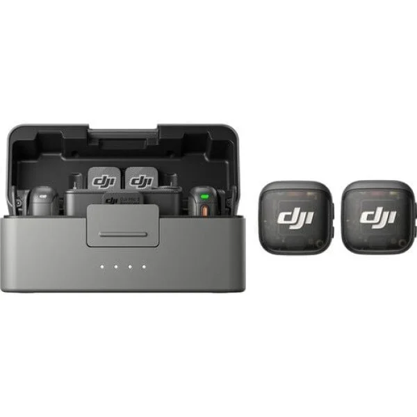 DJI Mic 3 Compact Wireless Microphone (2 TX + 1 RX + Charging Case) - DJI-MIC300