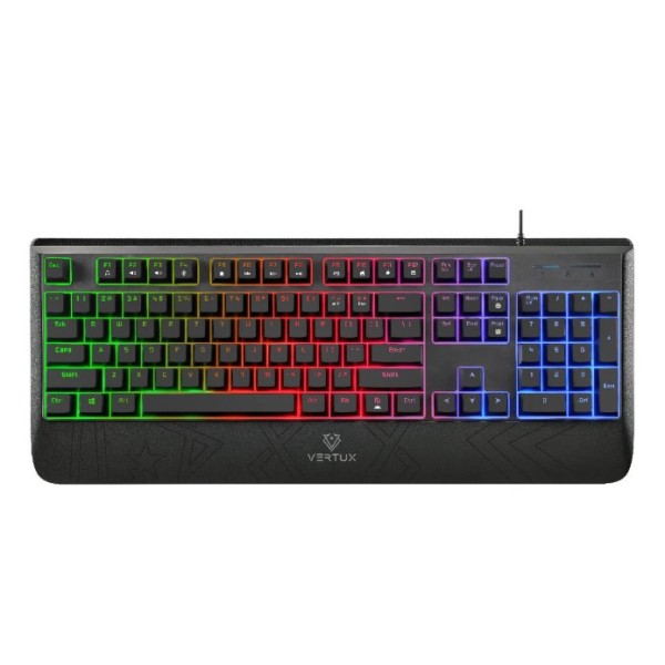 Vertux Rapid Response Wired Mechanical Gaming Keyboard - RaidKey.E/A