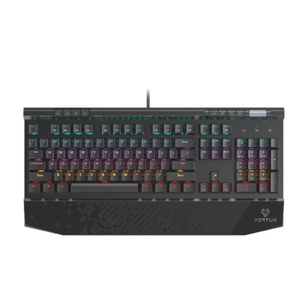 Vertux Hyper Action Mechanical Gaming Keyboard - Tungsten.BK/EA