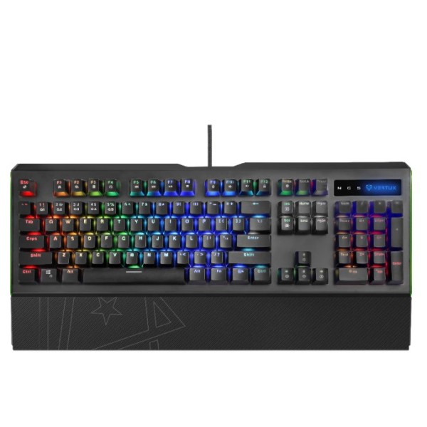 Vertux Pro-Gamer Mechanical Wired Gaming Keyboard - Toucan.EN/AR