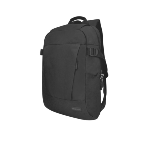 Promate 15.6" ComfortStyle&trade; Laptop Backpack with Large Compartments, Black - Birger
