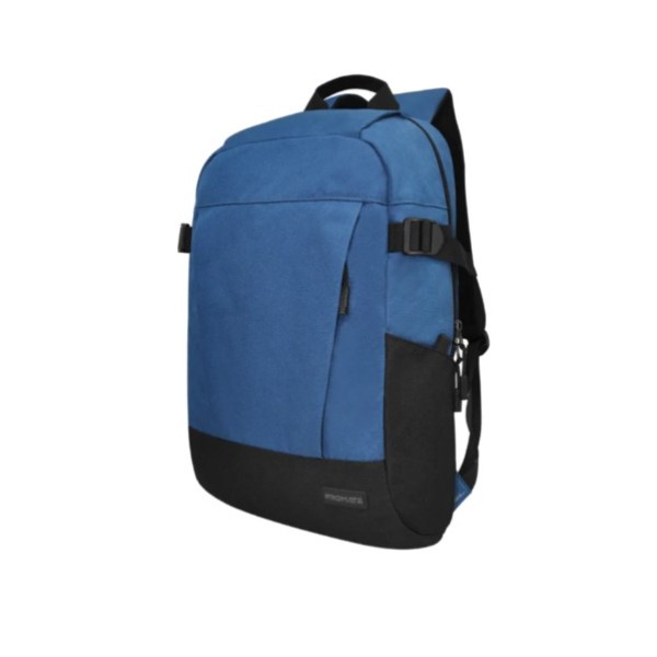 Promate 15.6" ComfortStyle&trade; Laptop Backpack with Large Compartments, Blue - Birger