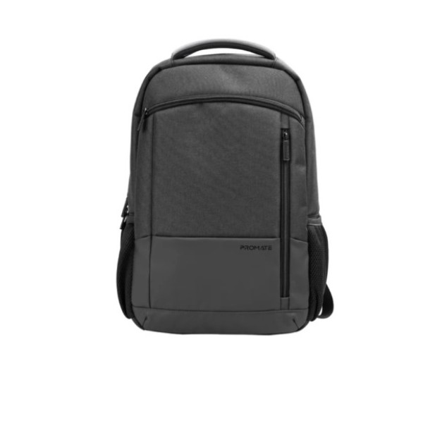 Promate SleekComfort&trade; 15.6" Laptop Backpack with Multiple Pockets, Black - Satchel-BP