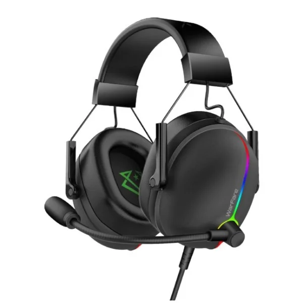 Vertux Extreme Performance 7.1 Surround Sound Gaming Headset with ENC Microphone - WARFARE