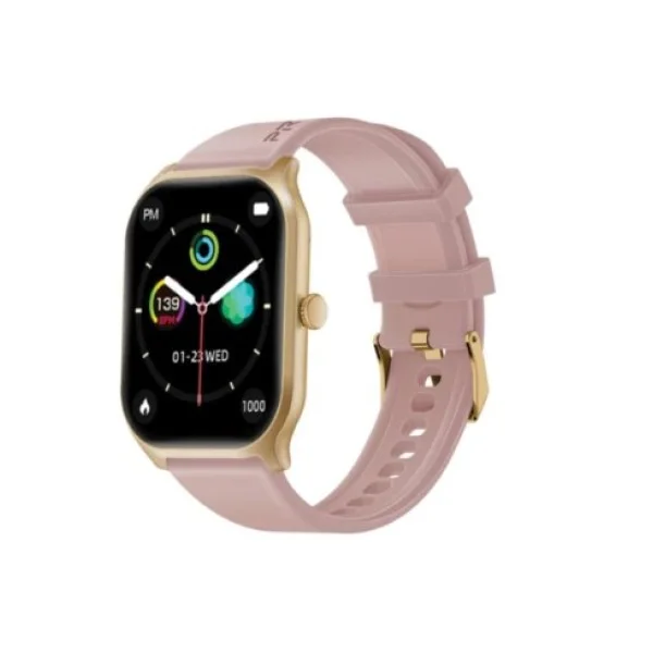 Promate 2-Inch ActivLife&trade; SmartWatch with Bluetooth Calling, Gold
