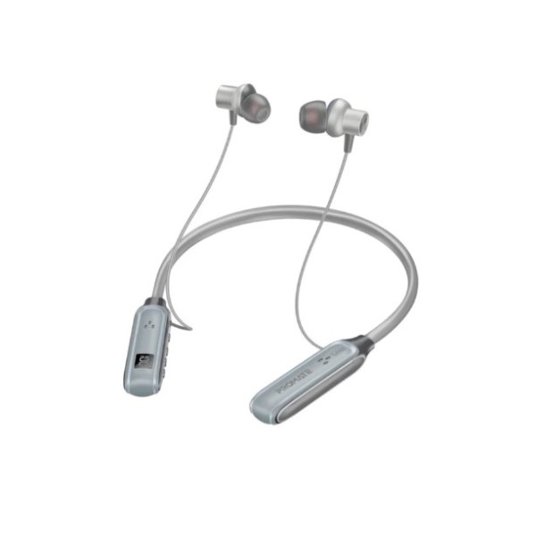 Promate Lush Dynamic Wireless Earphones, Silver