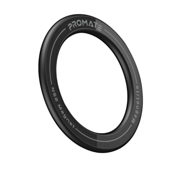 Promate 360 Degrees MagSafe Compatible Phone Magnetic Mount, Black - Magnetite