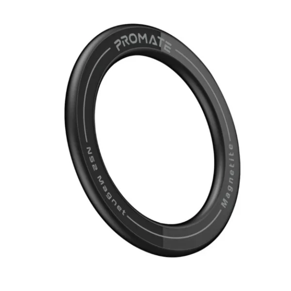 Promate 360 Degrees MagSafe Compatible Phone Magnetic Mount, Black - Magnetite