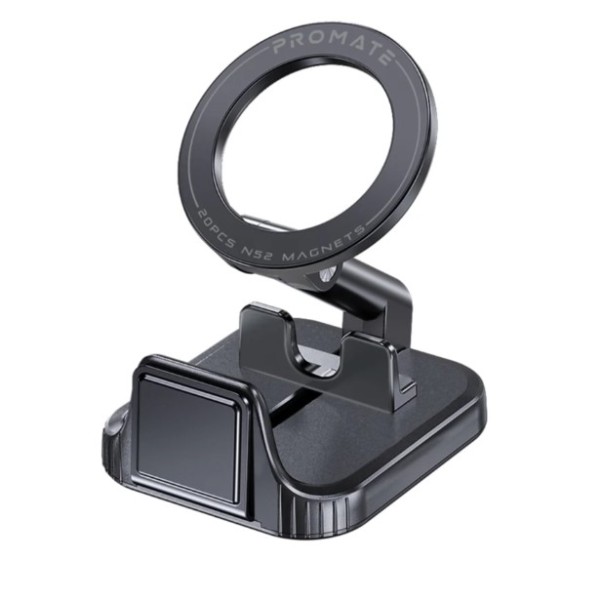Promate 360&deg; Rotatable MagSafe Compatible Smartphone Clip-on Mount - MagHook