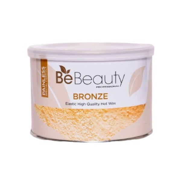 Be Beauty - Elastic Hot Wax Jar, Bronze - 400ml