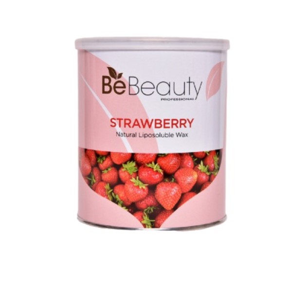 Be Beauty - Natural Liposoluble Wax, Strawberry - 800ml