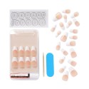 Kiss Salon Acrylic Nails French Medium Length