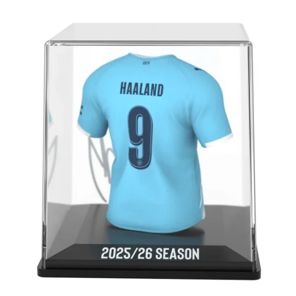Splink Haaland Man City - Home Jersey Display Case Collectible - 78748-T