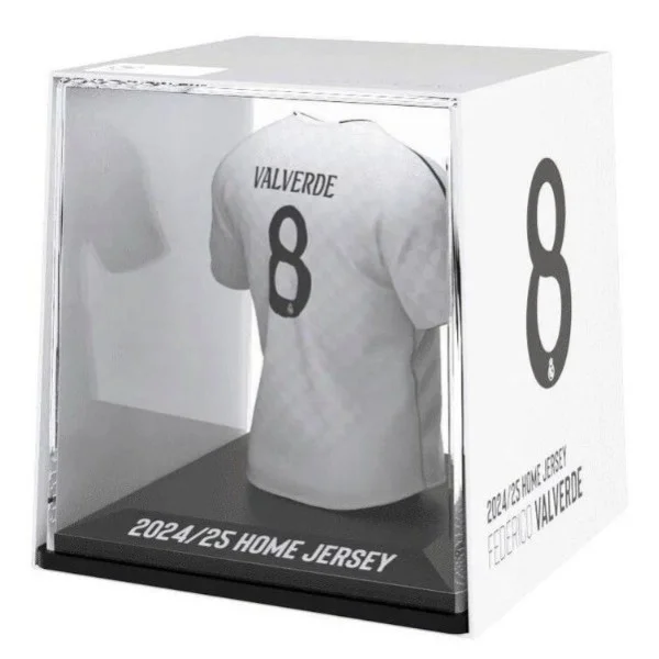 Splink Valverde (Real Madrid) - Home Jersey Display Case Collectible - 78766-T