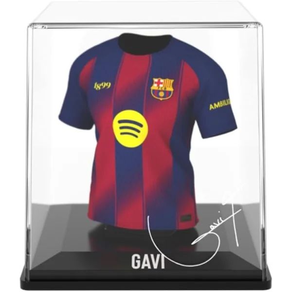 Splink &ndash; Gavi FC Barcelona Jersey Display Case Collectible - 78774-T