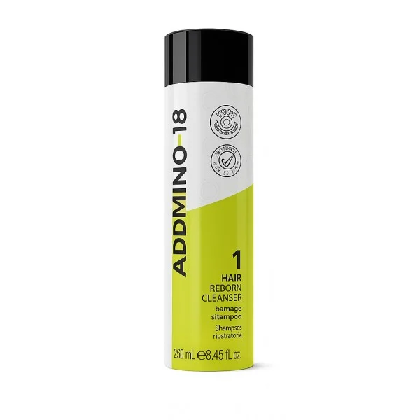 Addmino-18 - (1) Hair Reborn Cleanser - (Damage Shampoo) - 250ml