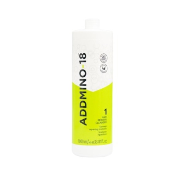 Addmino-18-(1) Hair Reborn Cleanser - (Damage Shampoo) - 1L