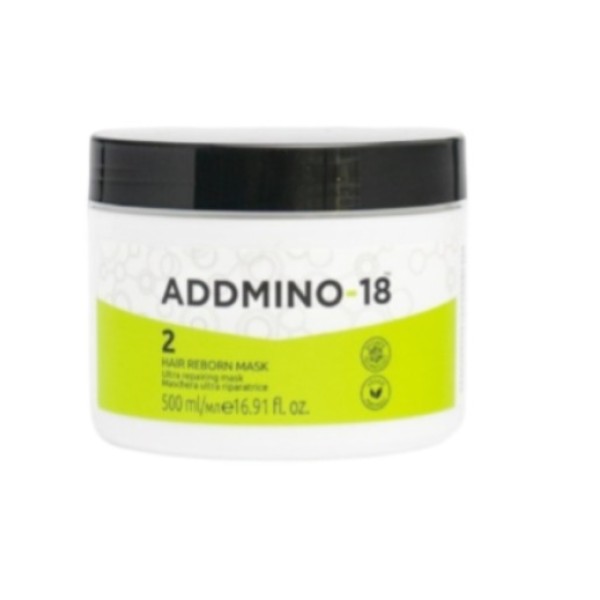 Addmino-18 - (2) Hair Reborn Mask - (Ultra Repair) - 500ml