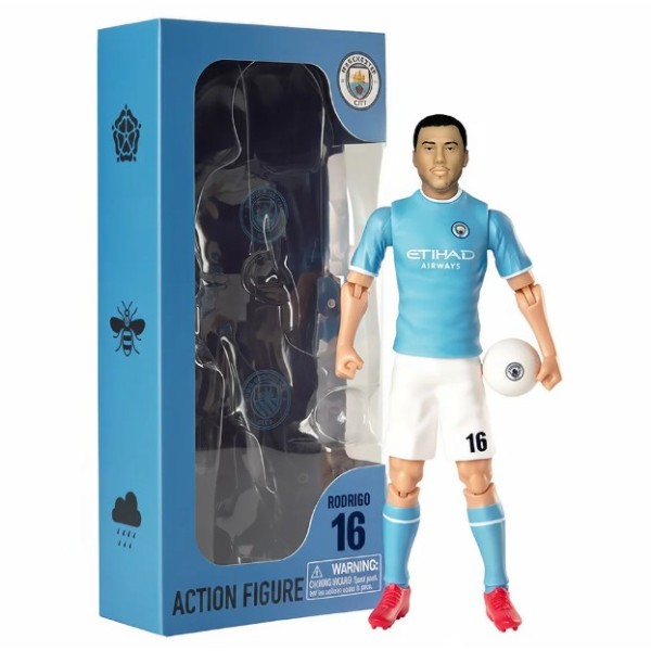 Banbo Sockers Rodri Man City 20cm Figure - 80686-T