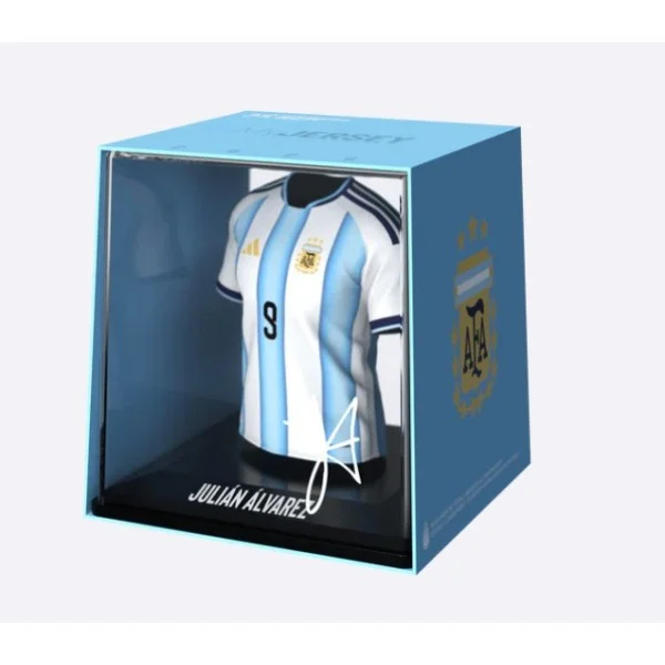 Fancollex - Julián Álvarez - Home Jersey Display Case Collectible 2026 - 82246-T
