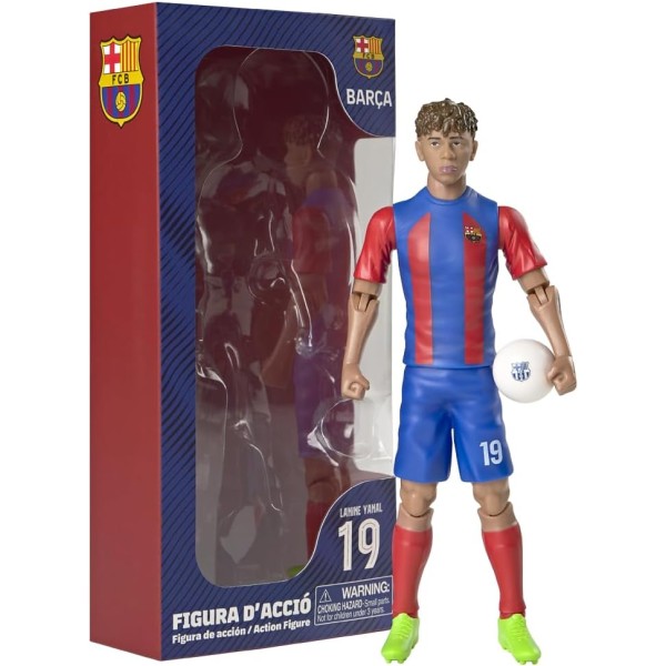 Banbo - Sockers FC Barcelona Lamine Yamal 8" Collectible Soccer Action Figure - 83552