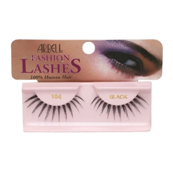 Arbel Eyelashes, Black - 104