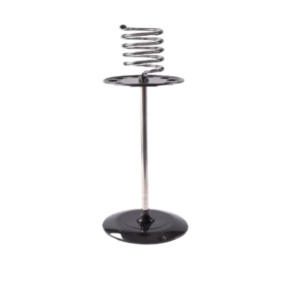 Be Beauty - Hair Dryer Stand Scroll - Black