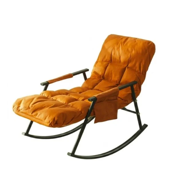 SOMA Drift Lounger Recliner Rocking Chair, Camel - 910100008