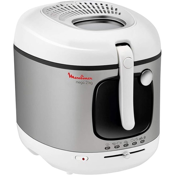 Moulinex 2KG, 2100Watts, 3.3 L Oil Capacity Mega XXL Deep Fryer - AM480027