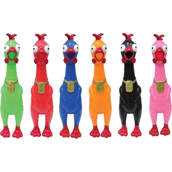 Animolds Squeeze Me Chicken Mini Toys - ASC100-TD-T