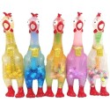 Animolds Squeeze Me Clear Chicken Toy, Assorted 1piece - ASC150-CLR -T