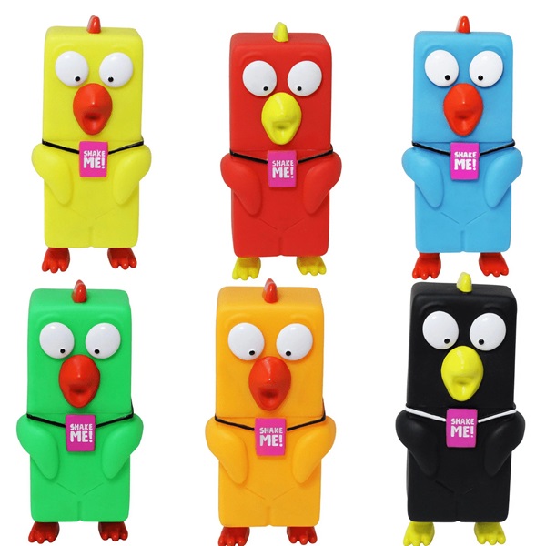Animolds Shake Me Chicken Toy, Assorted 1Piece - ASMC150 -T