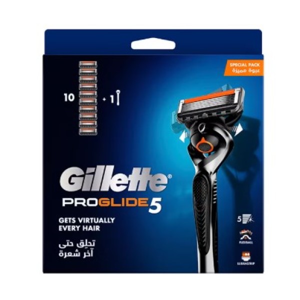 Gillette ProGlide5 Men's Razor With 10 Blades - 10006844