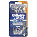 Gillette Blue 3 Disposable Shaving Razor Set, 6 pcs - 10007313