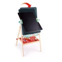 Hape Flip Flat Artwork Easel with Chalk Blackboard - E1063-T