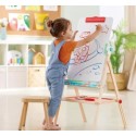 Hape Flip Flat Artwork Easel with Chalk Blackboard - E1063-T