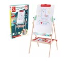 Hape Flip Flat Artwork Easel with Chalk Blackboard - E1063-T