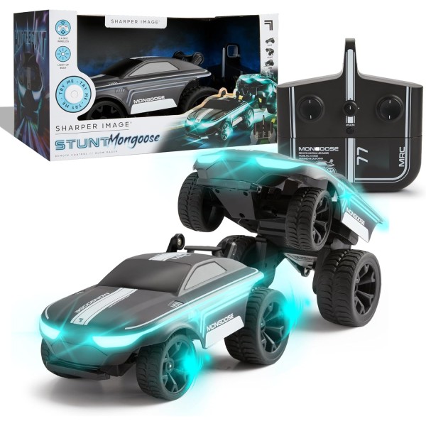 Sharper Image RC Stunt Mongoose LED Toy Vehicle - 1212009991-T